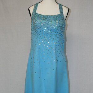 Modern Maids Collection formal dress.  Light blue, Sz 6